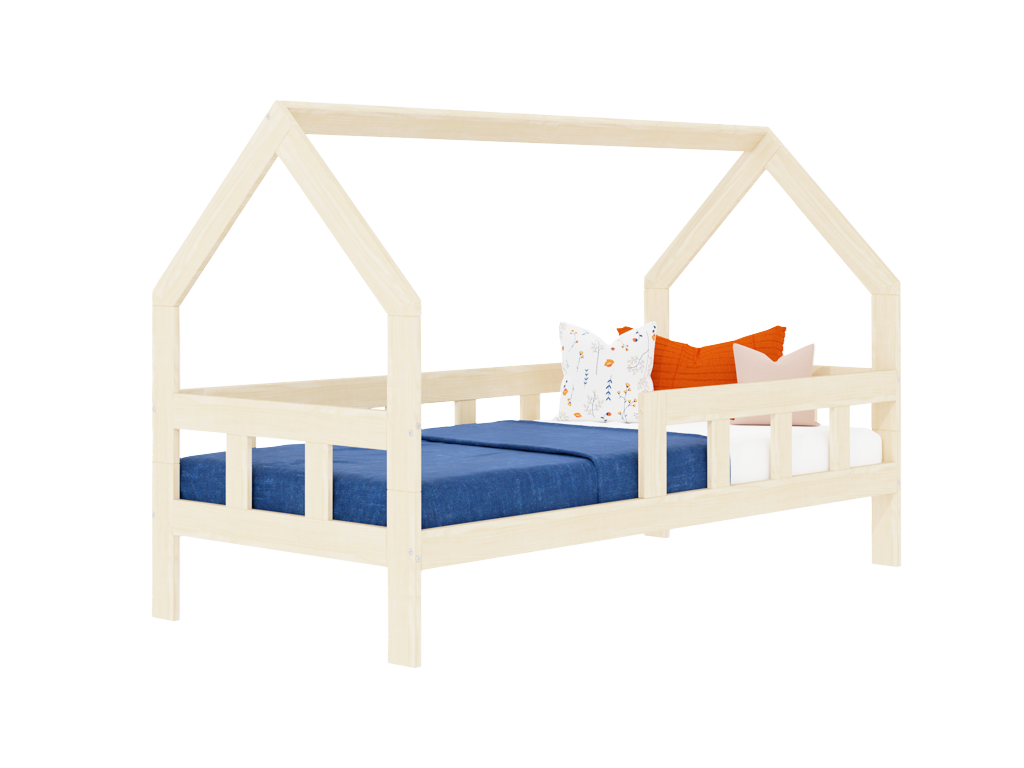 Zaun | Bettenhaus mit Tor | Kids Ware Lifestyle | variabel mit Schublade oder Gästebett