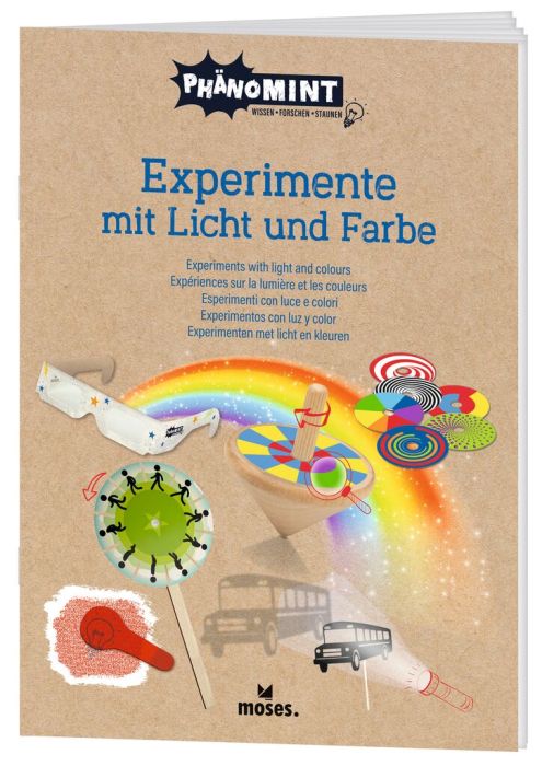 Die große Box der Experimente mit Licht & Farben | Moses Verlag