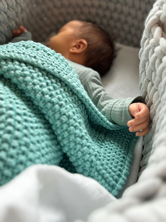Sensory Babydecke | Mint | von Physiotherapeuten entwickelt