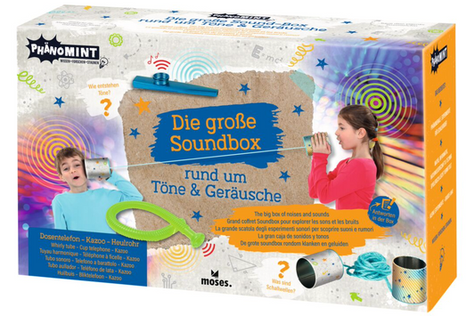 Die große Sound-Box rund um Töne und Geräusche | Moses Verlag