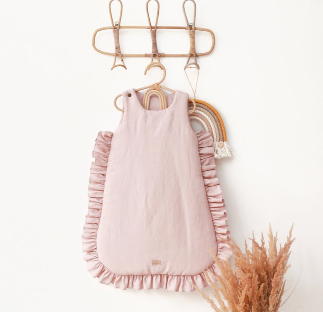 Babyschlafsack | Leinen powder pink  | Babyly