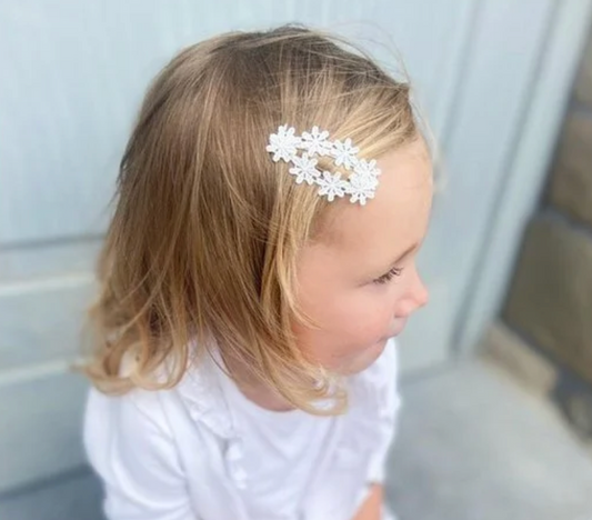 Haarspange Blume Loes | white | Peek-a-Beau
