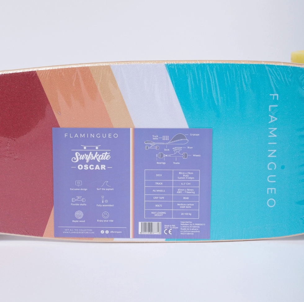 Skateboard Oskar | Retro | Flamingueo