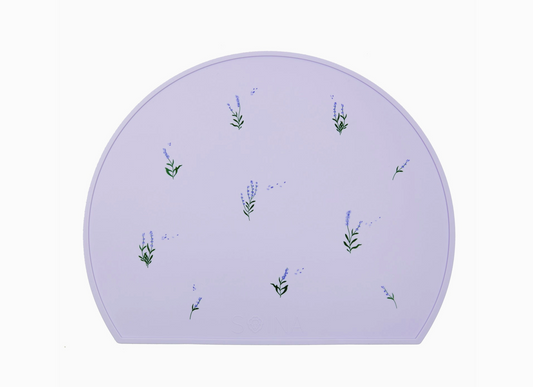 Lavendel Tischset aus Silikon |Violett | Soina