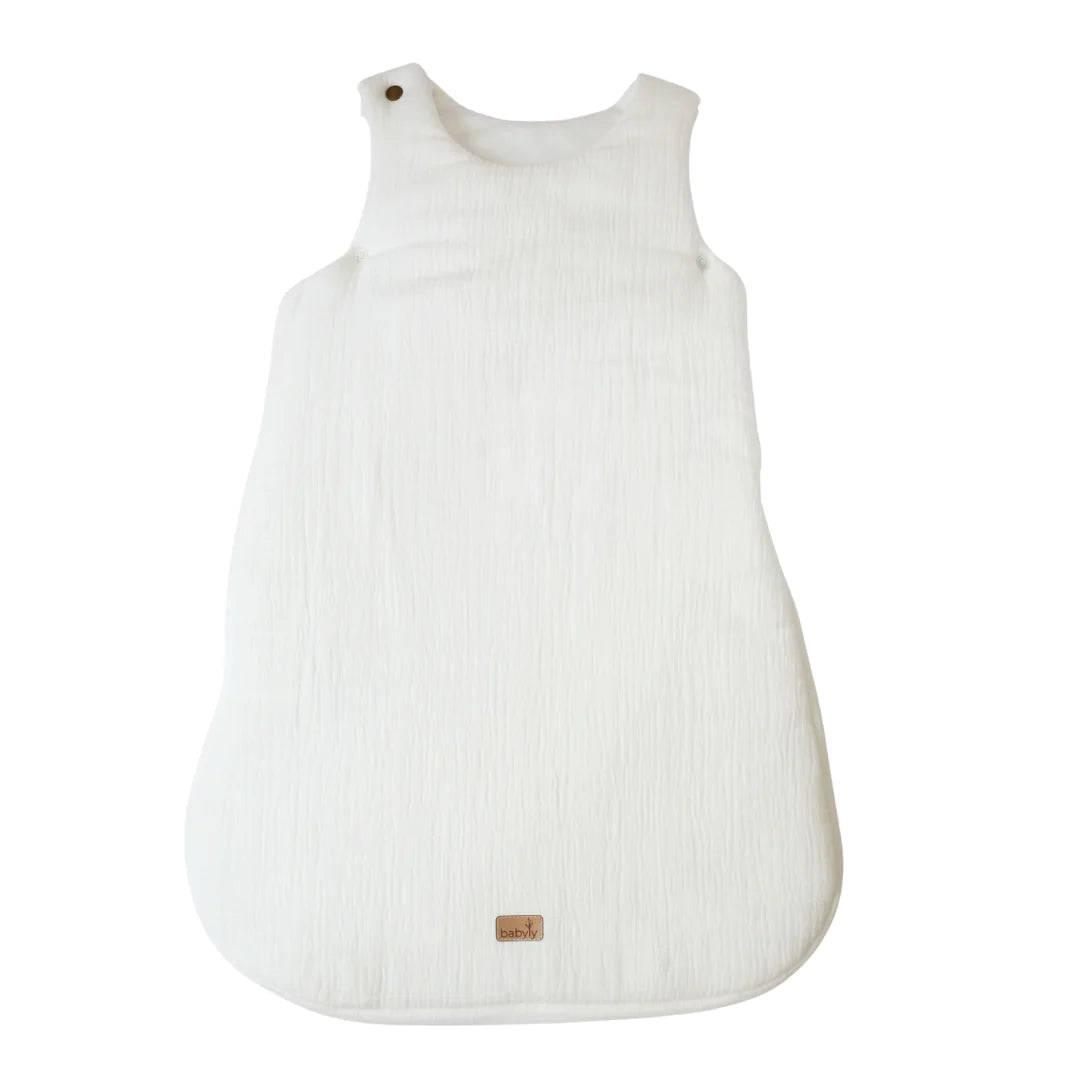 Sommerschlafsack | Musselin | milky white | Babyly | TOG 1-2,5