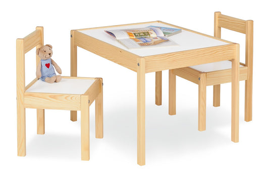 Kindertisch- und Stuhlgarnitur 'Olaf', 3-teilig | Pinolino Kinderträume