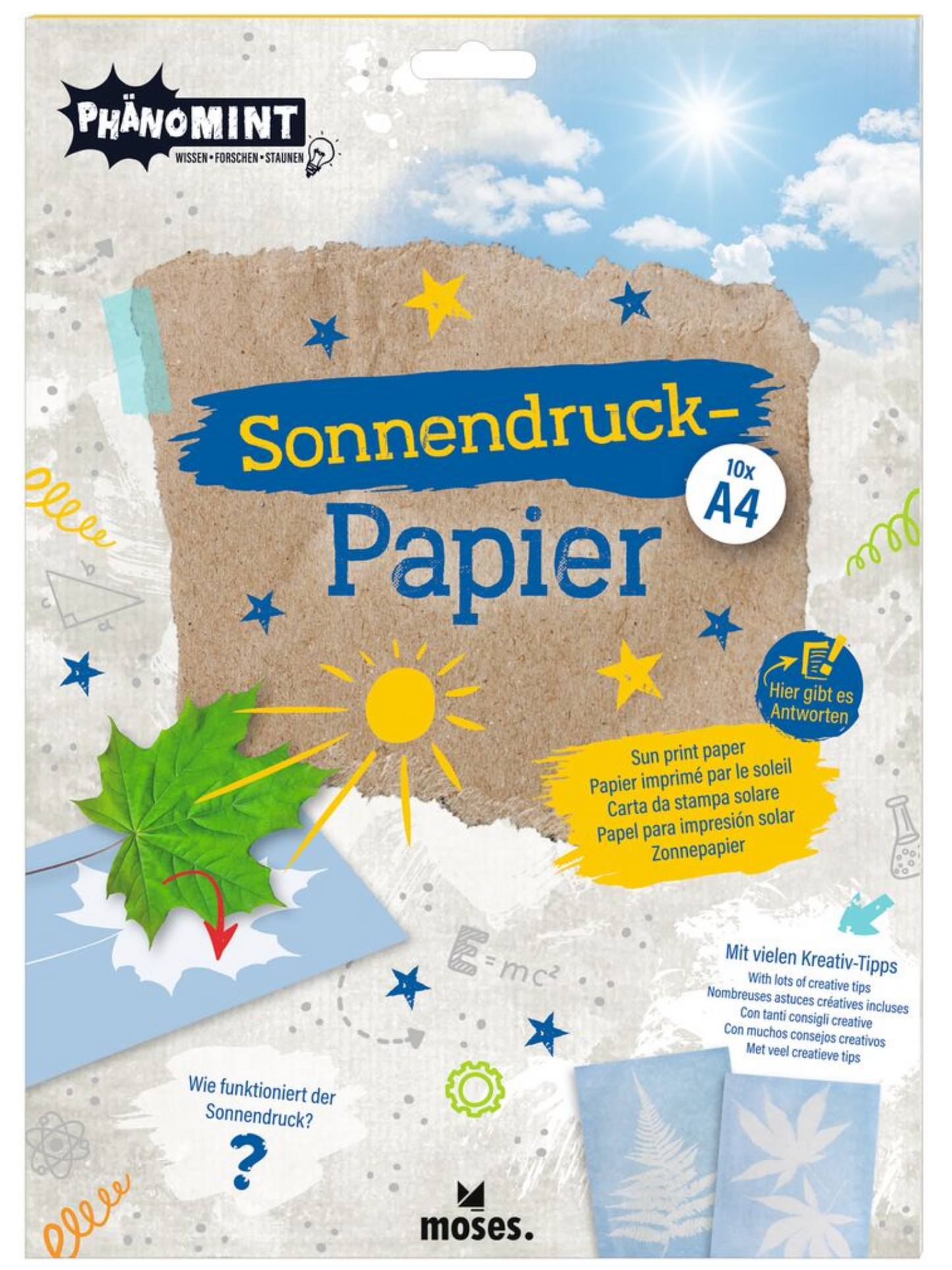 Sonnendruck Papier A4 | Moses Verlag