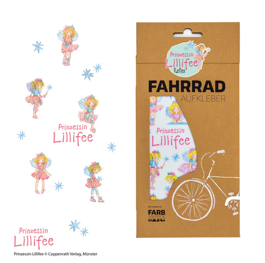 Fahrradsticker | Prinzessin Lillifee | reflektierend
