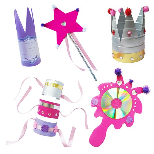 Re-Cycle-Me Prinzessinnen Party Bastelpaket - Mini Luel Kids