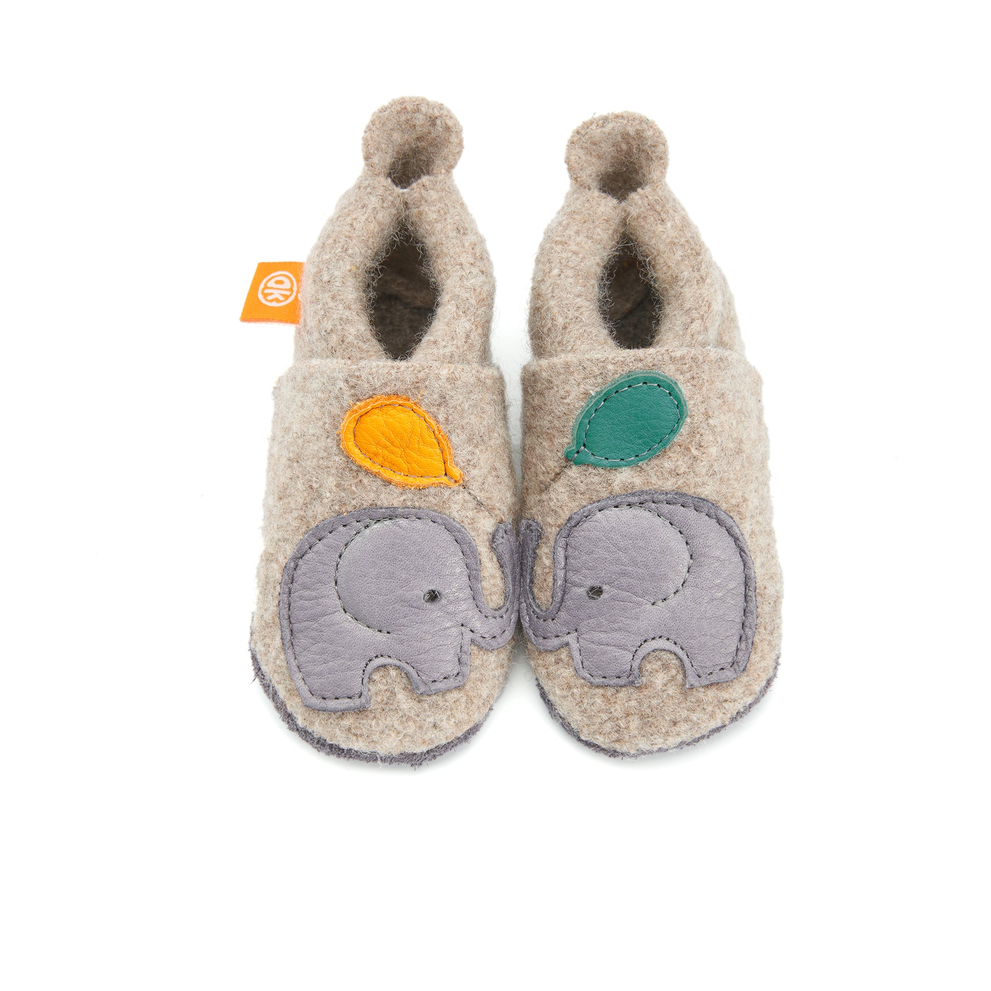 Filz-Hausschuhe Elefant  Benni - Mini Luel Kids