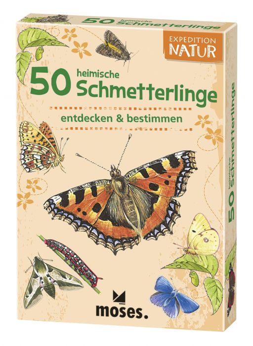 50 heimische Schmetterlinge | Moses Verlag