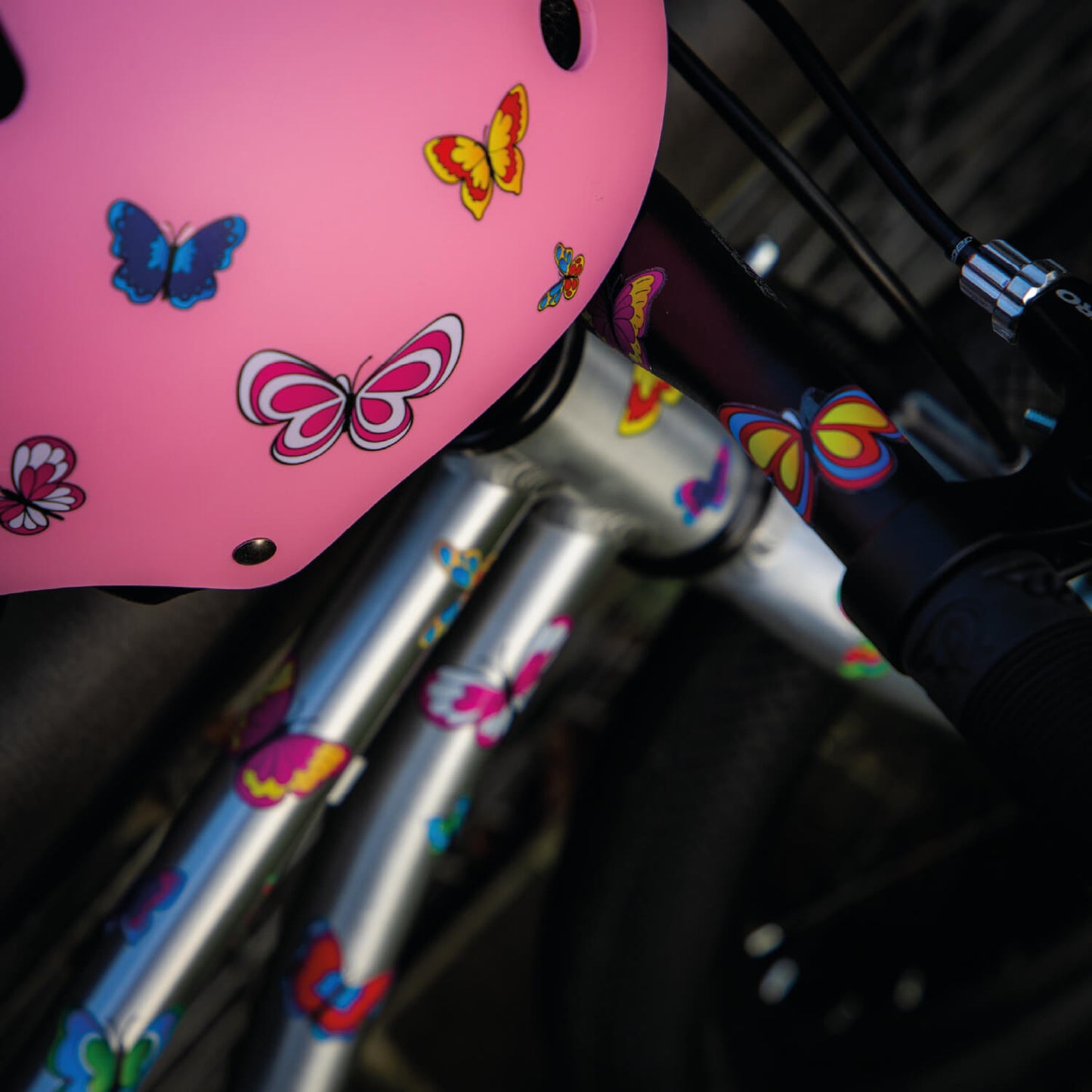 Fahrradsticker | Schmetterling