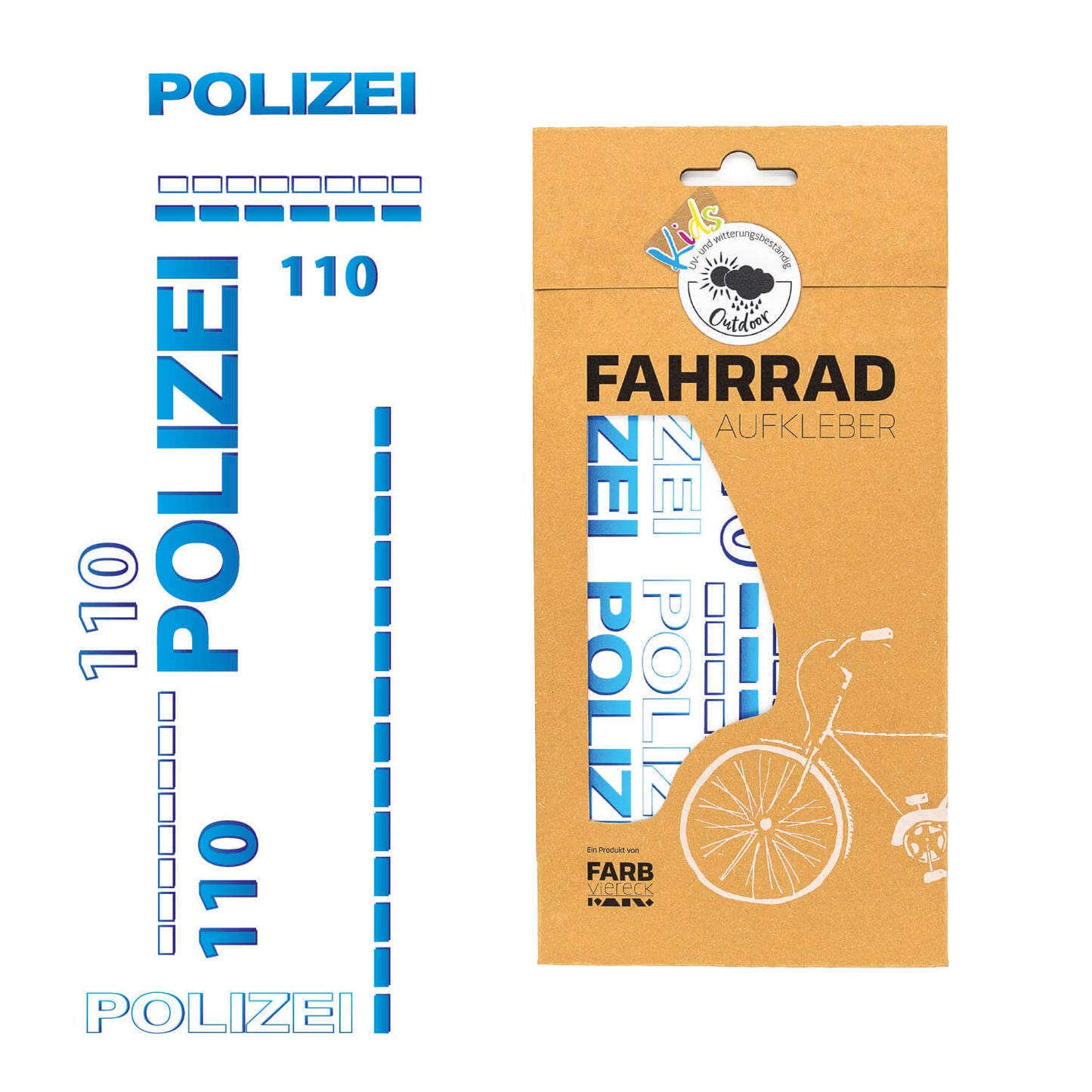 Fahrradsticker | Polizei