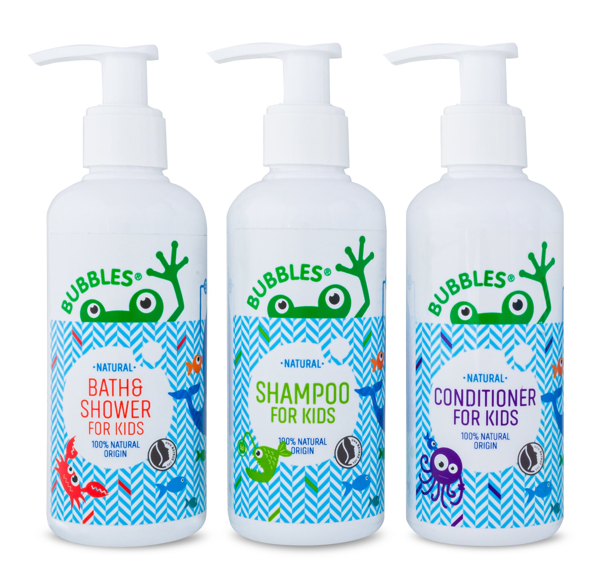 Bubbles Natural Bodycare Shampoo for Kids - Mini Luel Kids