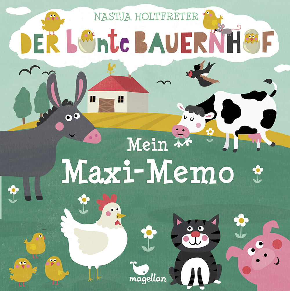 Der bunte Bauernhof | Mein Maxi-Memo | Magellan Verlag